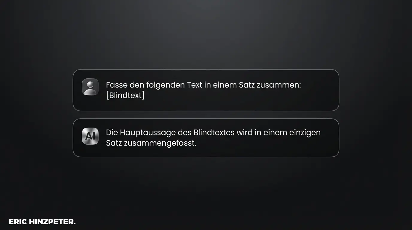 Zero Shot Prompting 2 chatgpt zero shot beispiel zusammenfassung 1