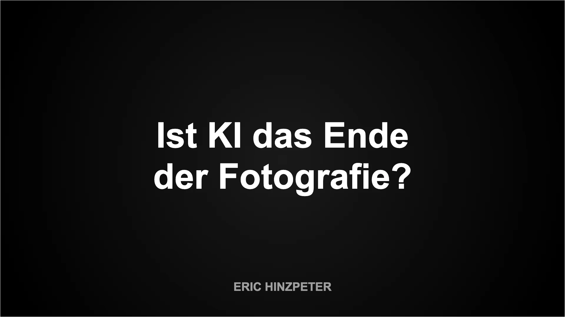 ist ki das ende der fotografie