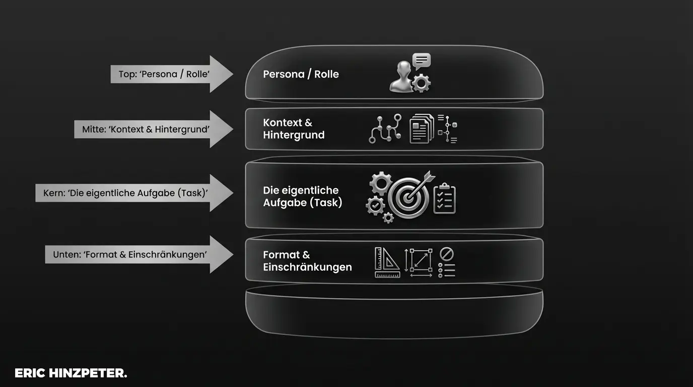 prompt design framework infografik