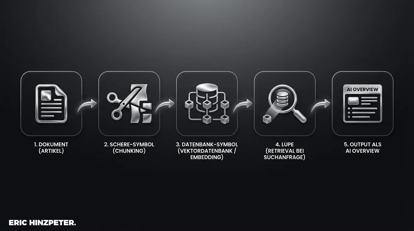 Content Chunking 3 prozess rag vektor chunking