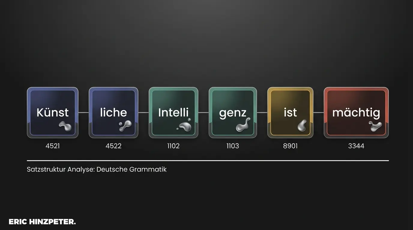 visualisierung token zerlegung llm