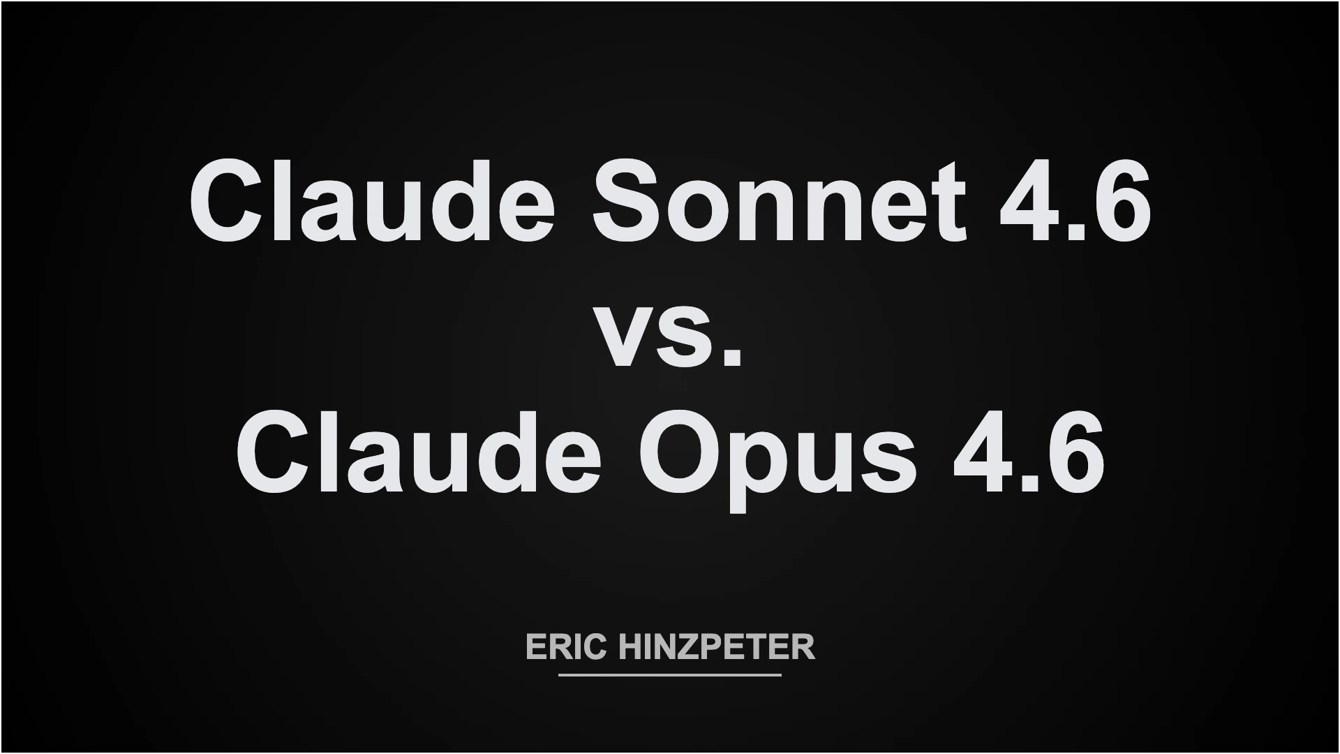 Claude Sonnet 4.6 vs. Opus 4.6 1 Claude Sonnet 4.6 vs. Opus 4.6