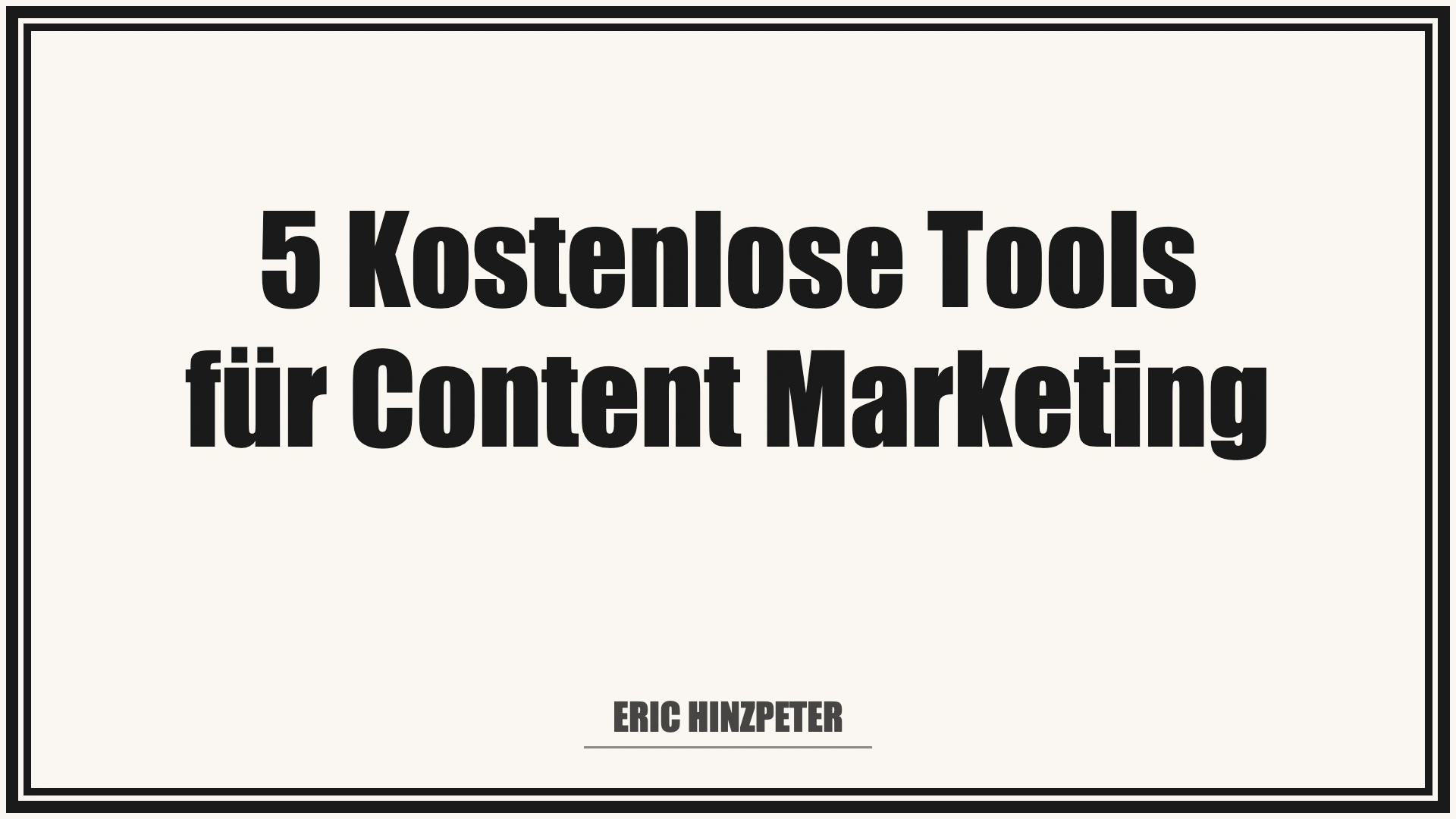 5 Kostenlose Tools für Content Marketing 15 5 Kostenlose Tools für Content Marketing