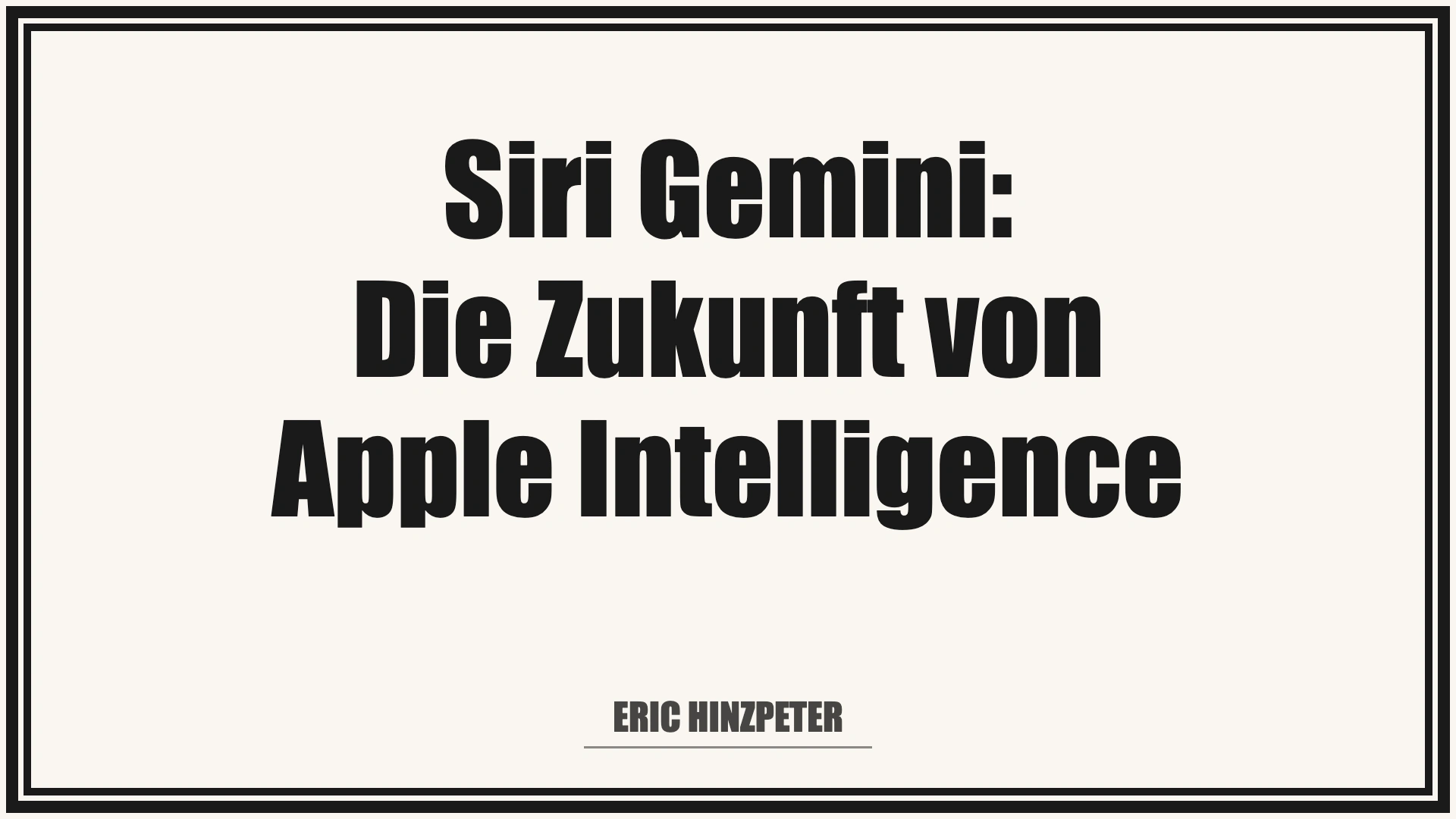 Siri Gemini: Die Zukunft von Apple Intelligence auf dem iPhone