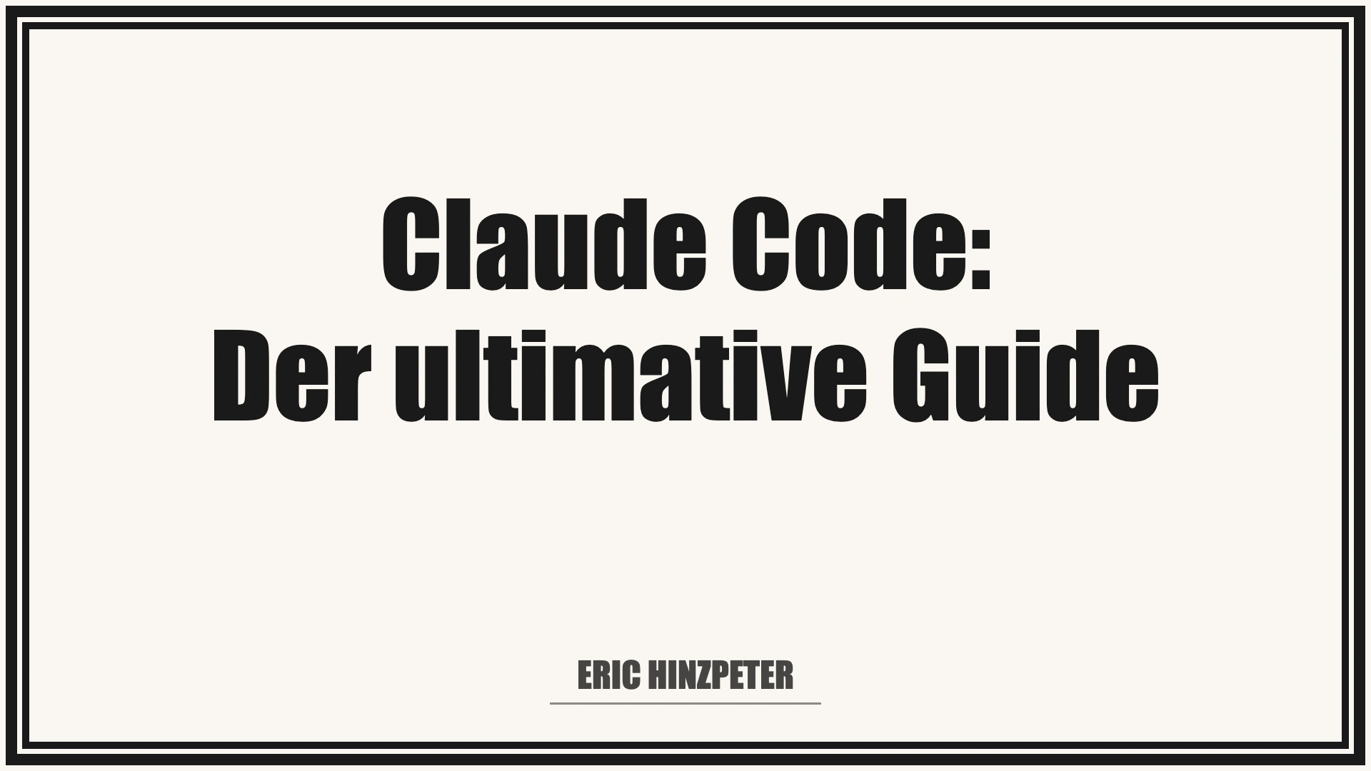 Claude Code: Der ultimative Guide zum neuen CLI-Agenten