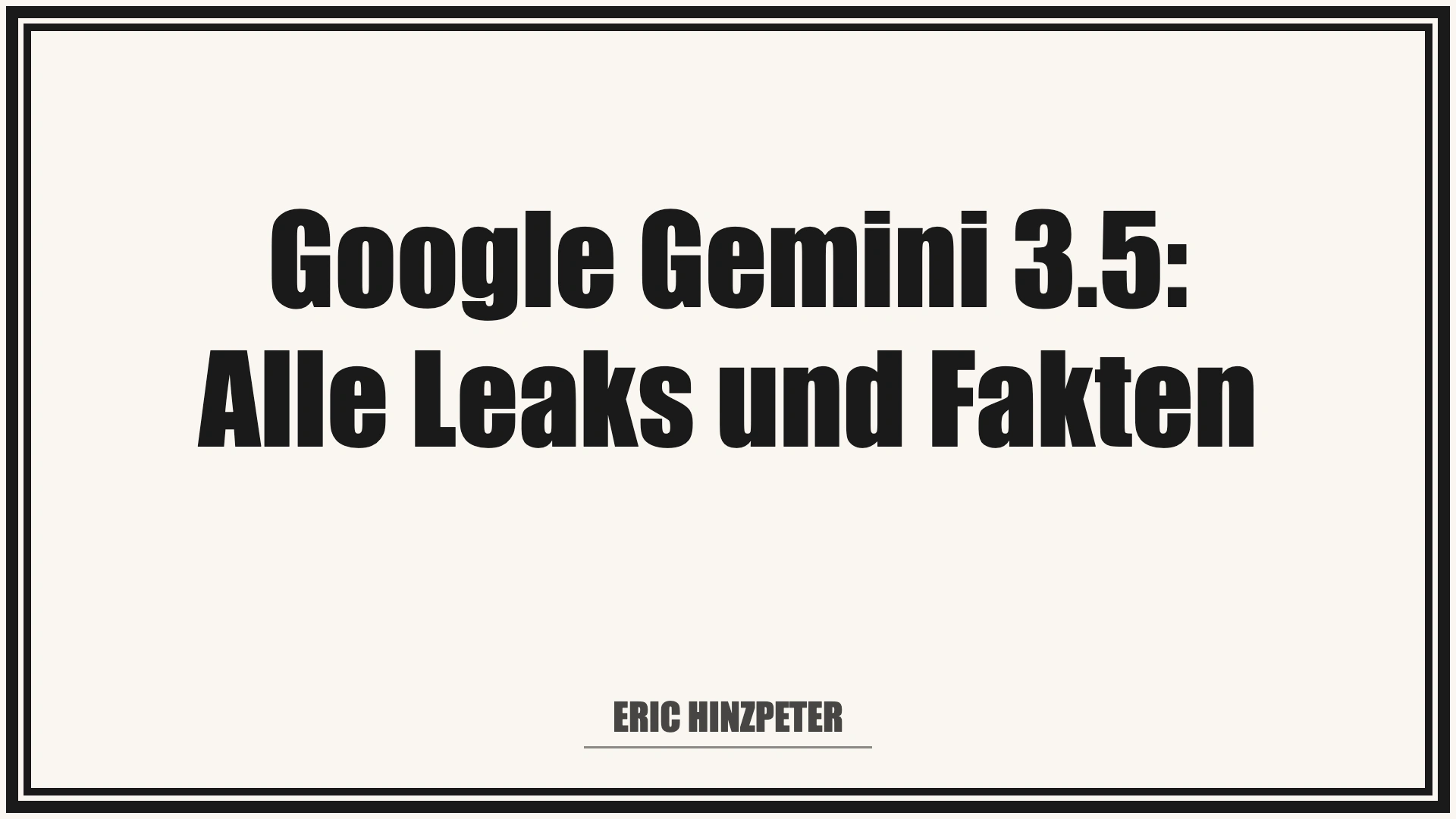 Google Gemini 3.5: Alle Leaks, Benchmarks und Fakten für 2026